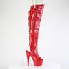 Pleaser - ADORE3019HWR Cuissardes à plateforme - Rouge Product image